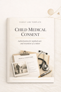 Child Medical Consent with Guide