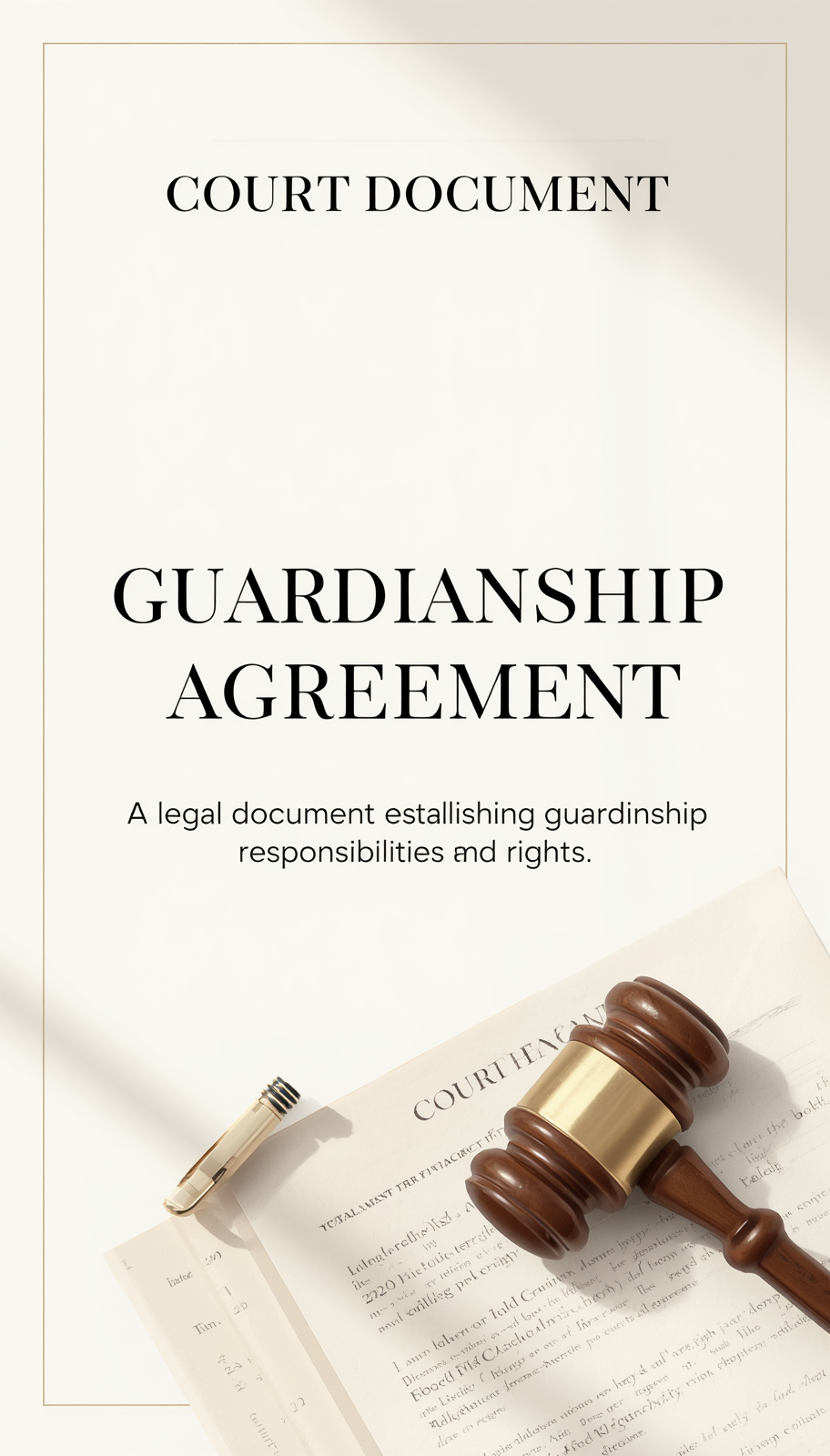 Guardianship Agreement with Guide