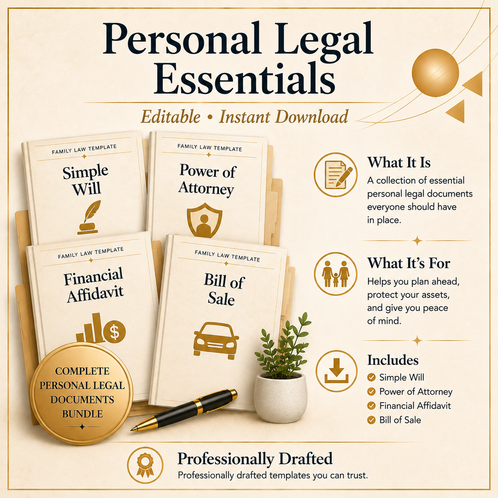 Personal Legal Essentials with Guide